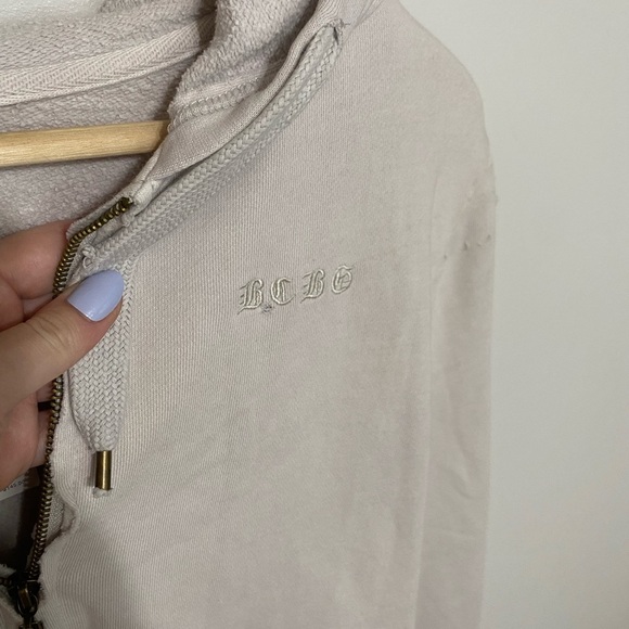 BCBGMaxAzria Steel Distressed Zip-Up Jacket - Picture 5 of 5